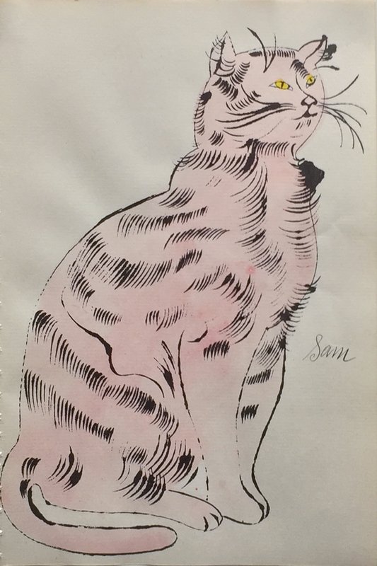 Andy Warhol, From 25 Cats Name Sam and One Blue Pussy (IV.56)