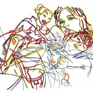 Ghada Amer, Sleeping Beauty Without The Castles